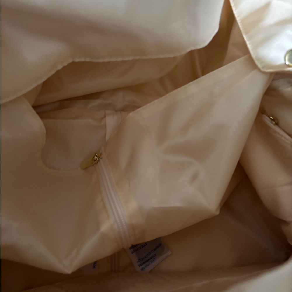 NWT ,Cream and Brown Women’s Tote Bag - Picture 3 of 7